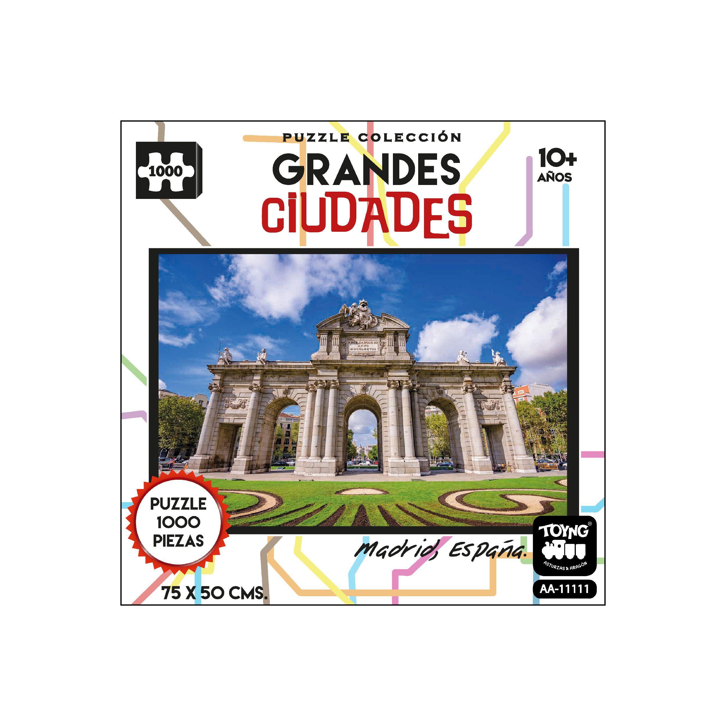 Puzzle 1000 Pcs Madrid-0
