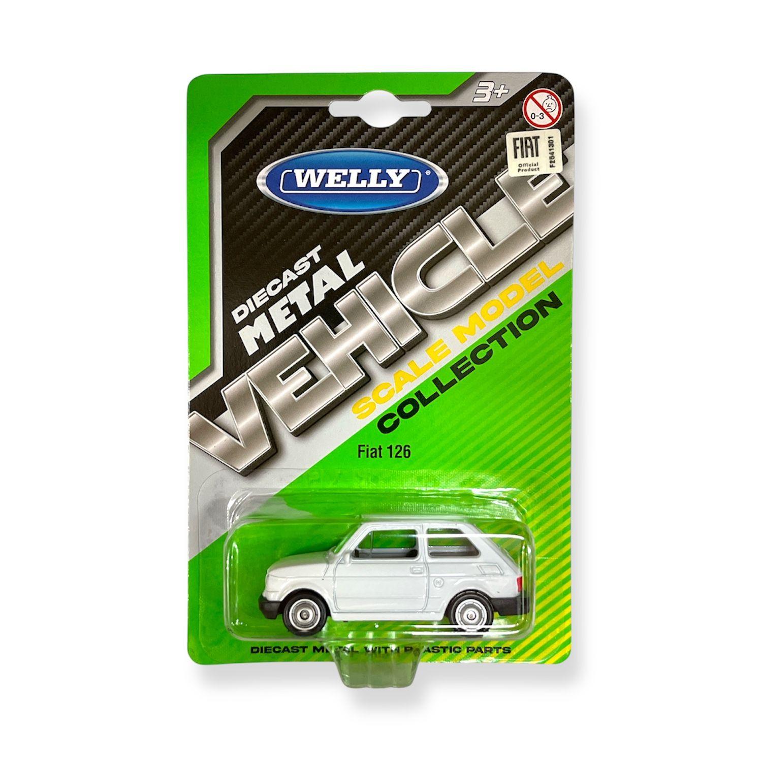 Auto Fiat 126 Escala 1:60 - Welly-2