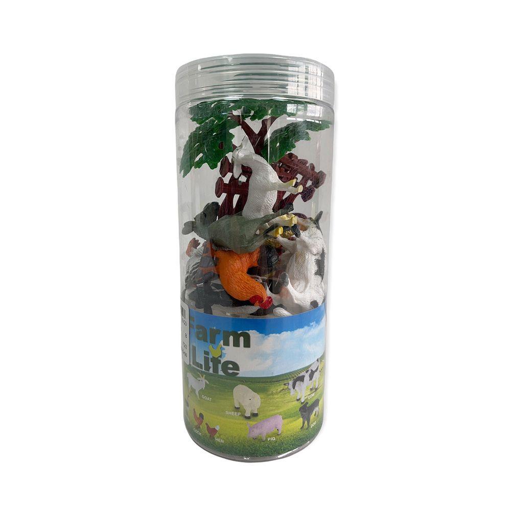 Set Animales Granja 18 Piezas-0