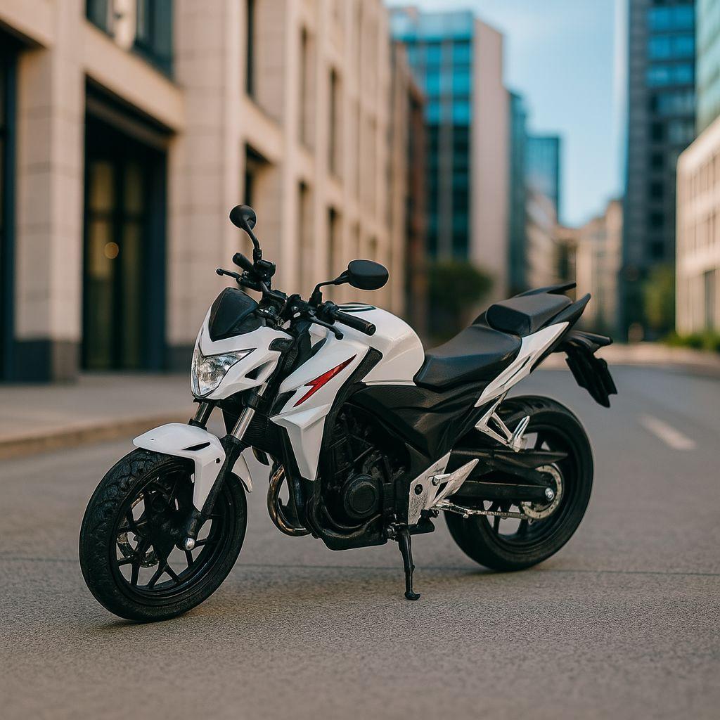 Moto Honda CB500F Escala 1:18 - Welly-3