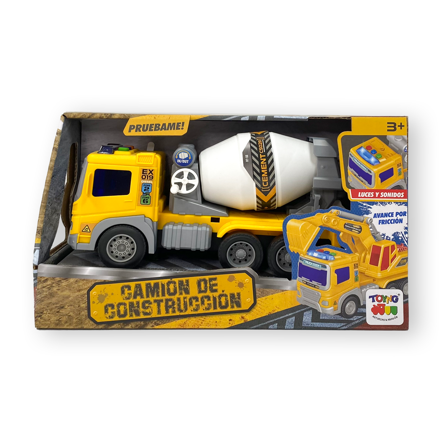 Camion Esc 1:16 Fricc C/Luz Y Sonido Mixer - Toyng-0