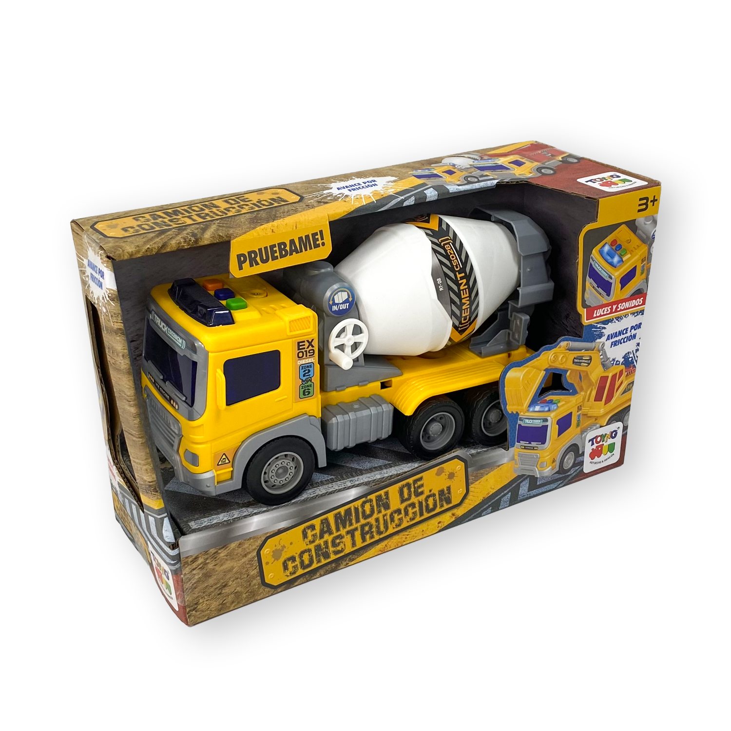 Camion Esc 1:16 Fricc C/Luz Y Sonido Mixer - Toyng-1