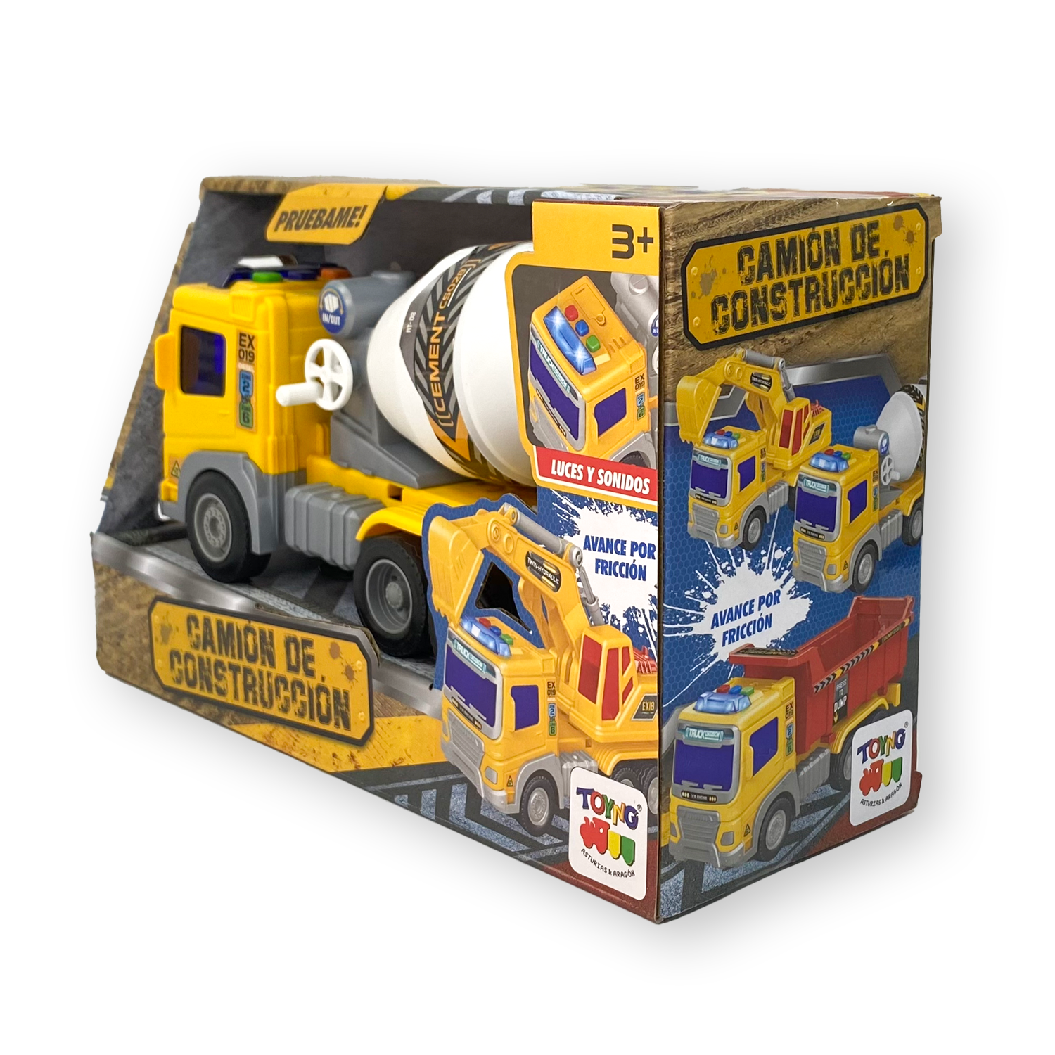 Camion Esc 1:16 Fricc C/Luz Y Sonido Mixer - Toyng-2