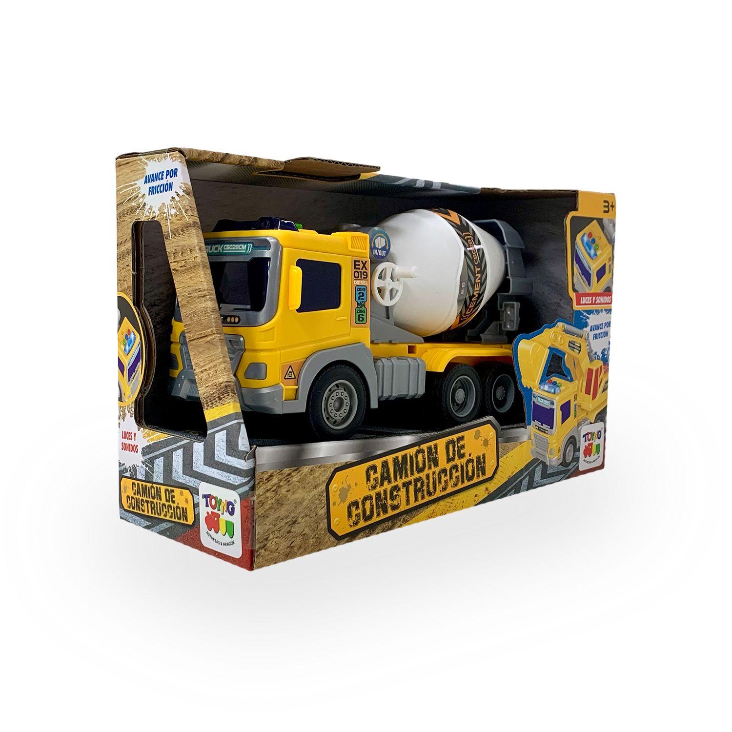 Camión de Construcción Mezclador con Luces y Sonidos - Toyng-4