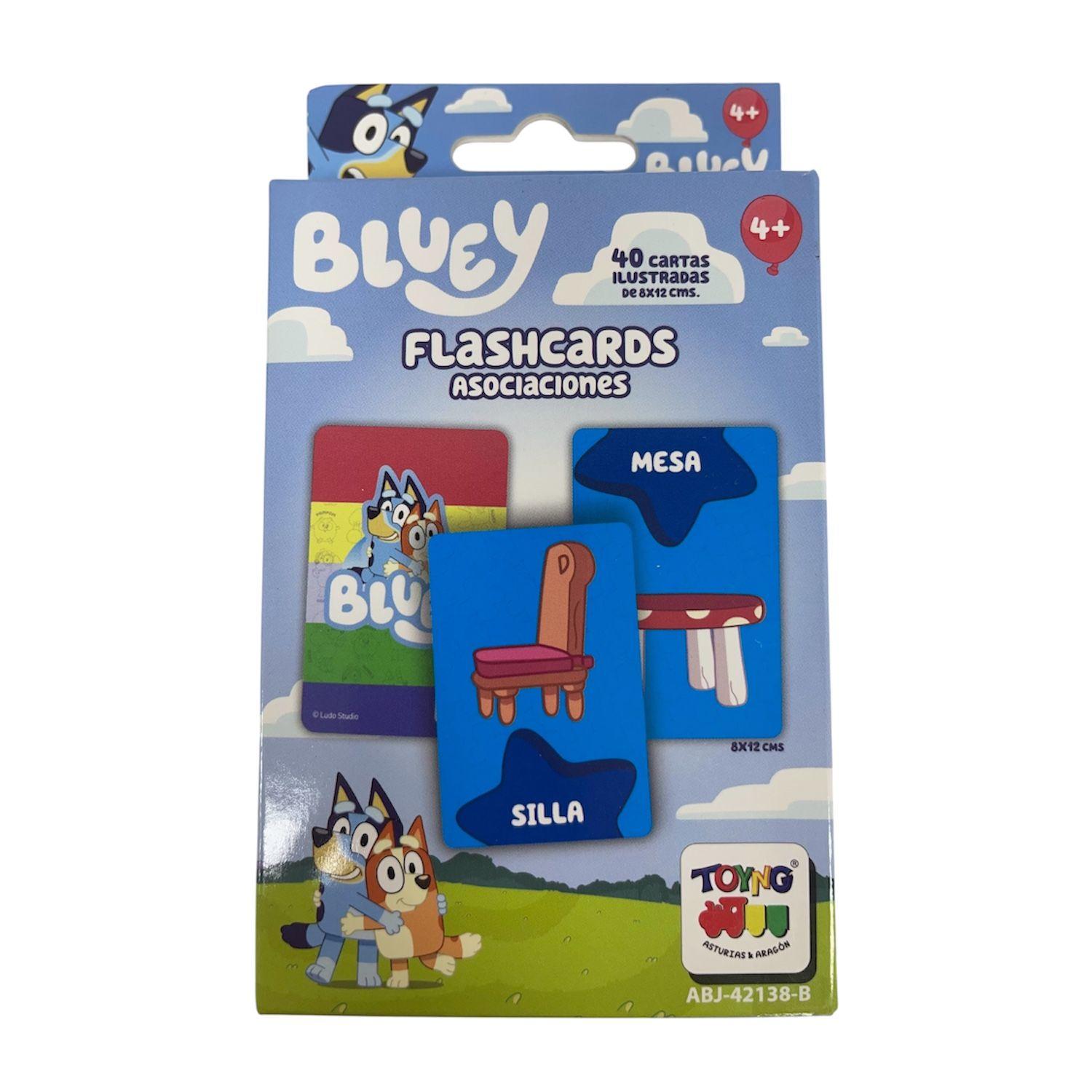 Juego Educativo Flash Cards Asociaciones - Bluey-2