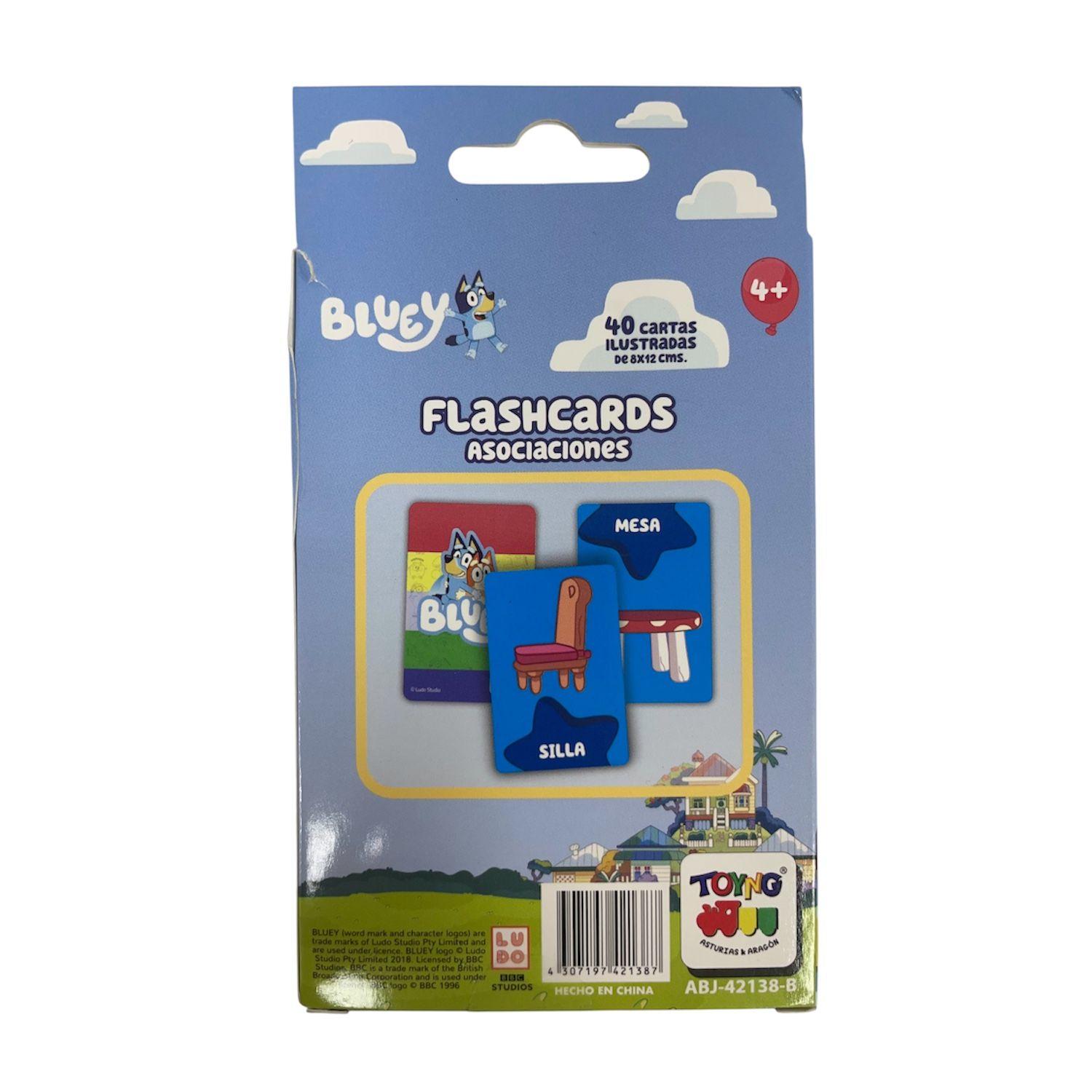 Juego Educativo Flash Cards Asociaciones - Bluey-6