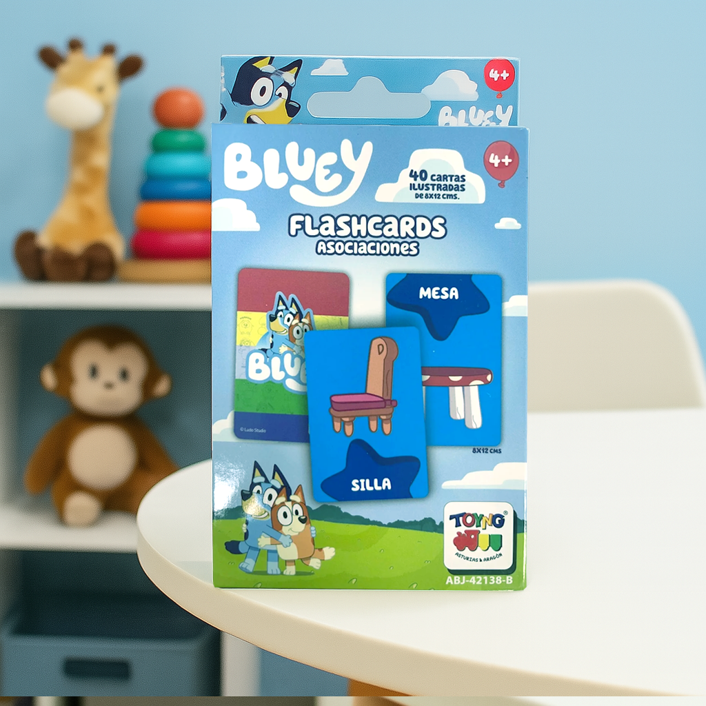Juego Educativo Flash Cards Asociaciones - Bluey-7
