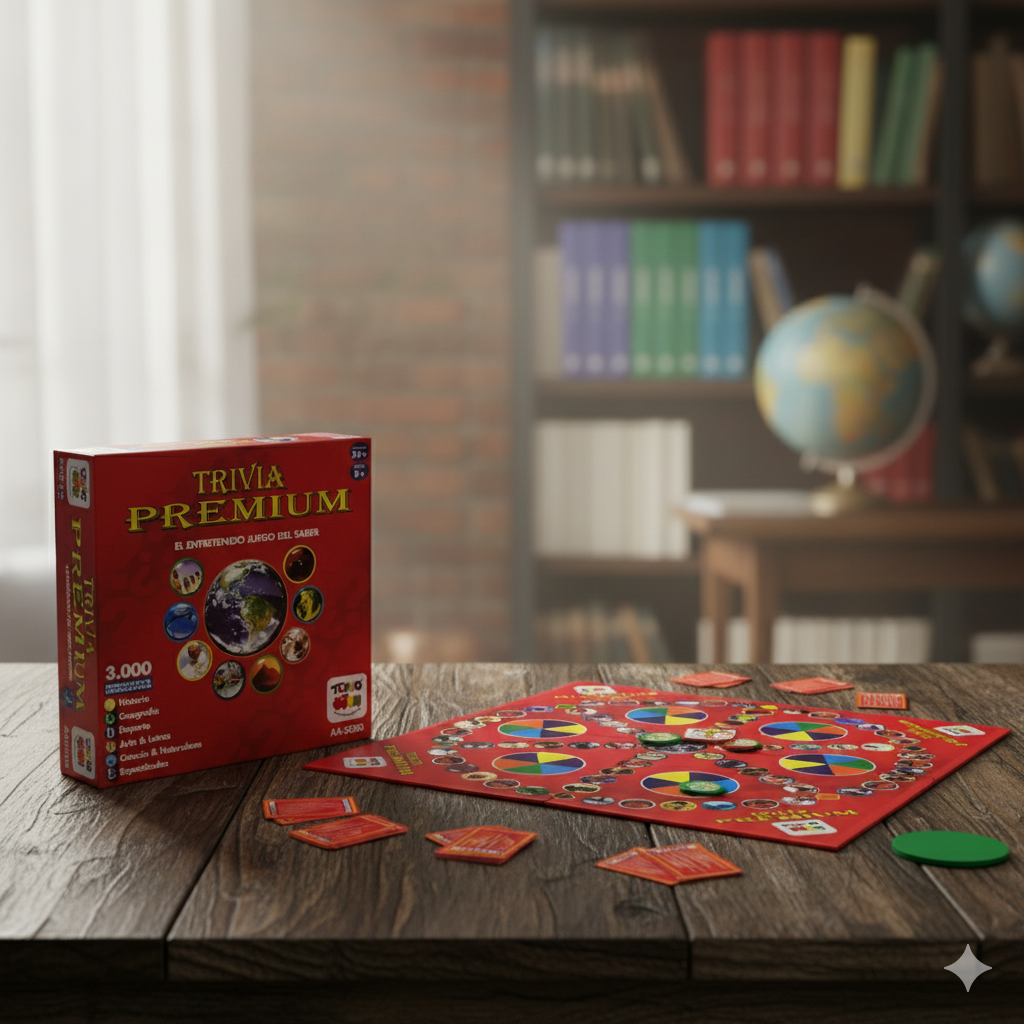 Juego de Mesa Trivia Premium - Toyng-4