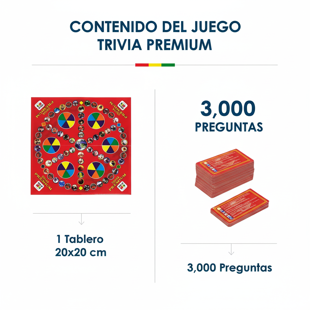 Juego de Mesa Trivia Premium - Toyng-3