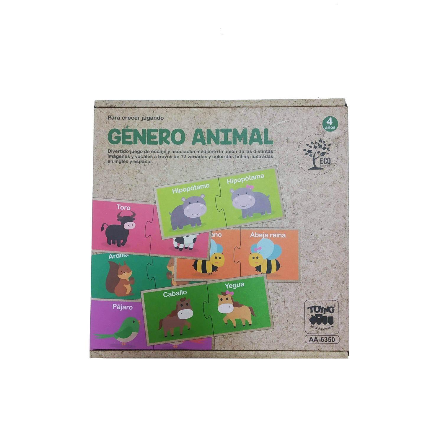 Juego Educativo Género Animal - Toyng-3