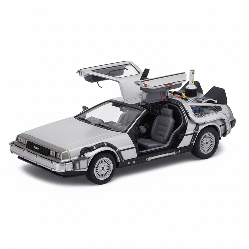 Back To The Future II Delorean - Welly Escala 1:24-2