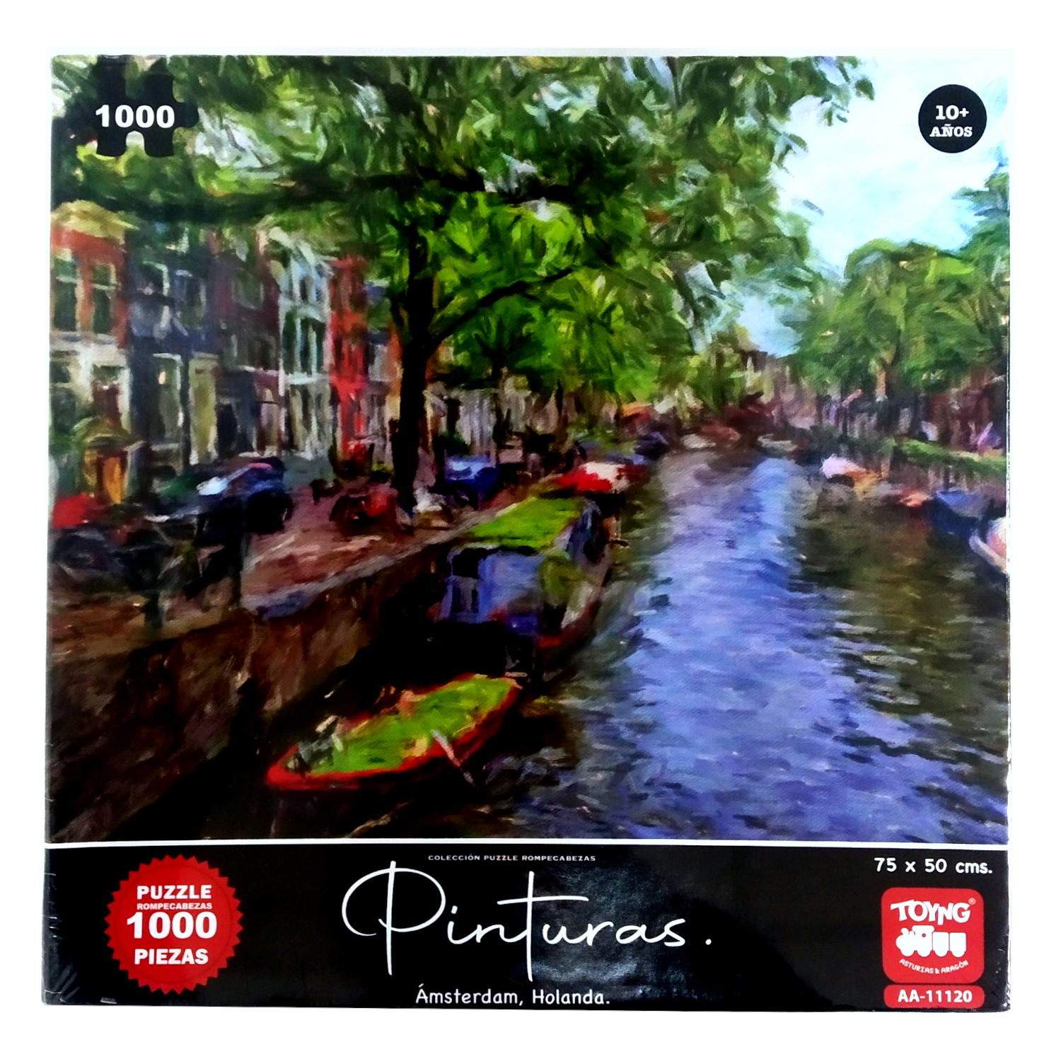 Puzzle 1000 Piezas Amsterdam - Toyng-0
