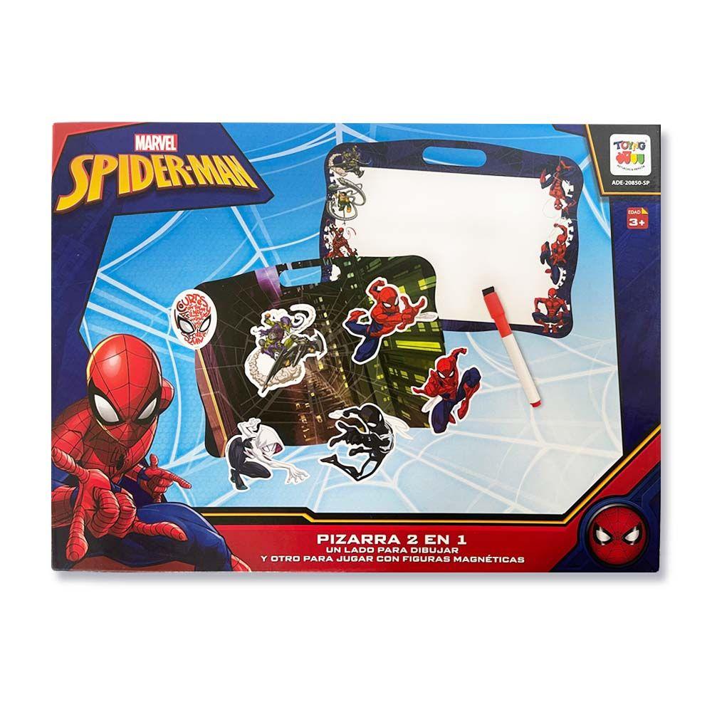 Juego Educativo Pizarra Magnetica 2 En 1  -  Spiderman-3