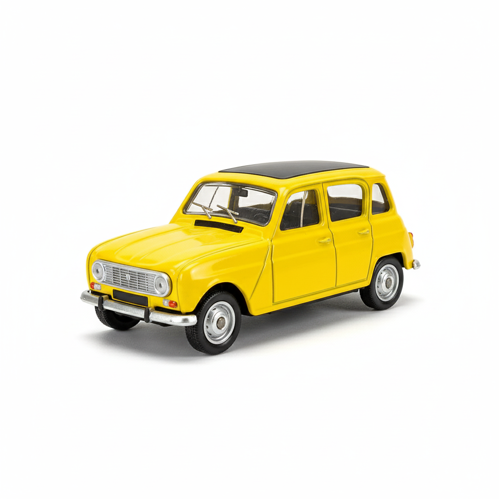Auto Renault 4 - Welly Escala 1:60-4