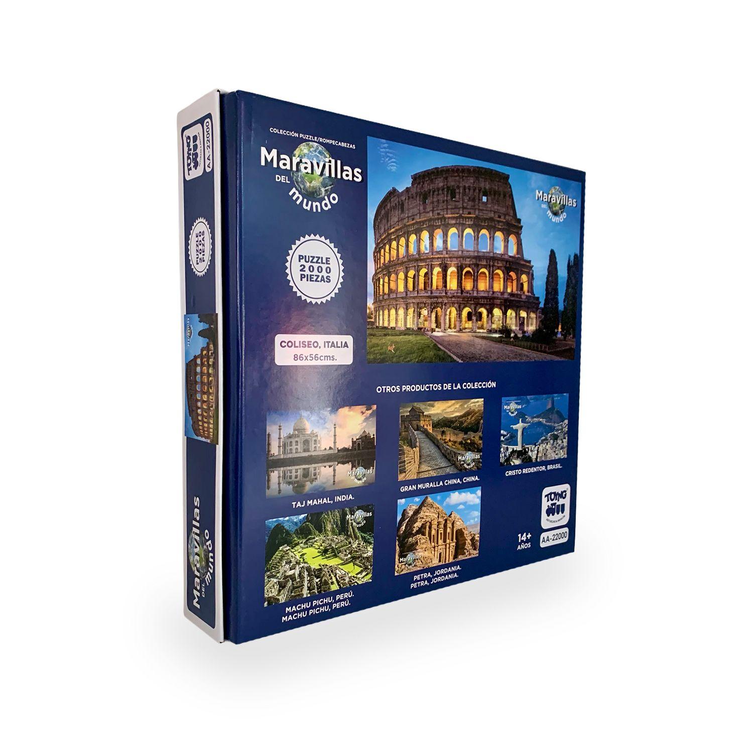 Puzzle Rompecabezas Coliseo Italia (2000) Piezas - Toyng-2