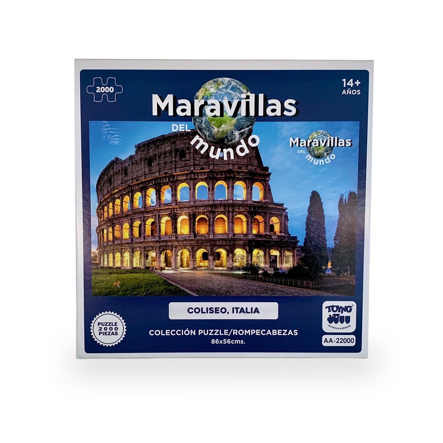 Puzzle Rompecabezas Coliseo Italia (2000) Piezas - Toyng-3