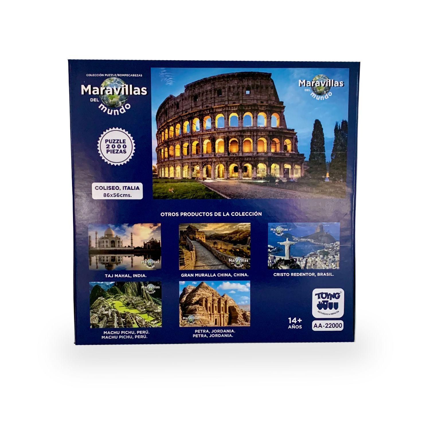 Puzzle Rompecabezas Coliseo Italia (2000) Piezas - Toyng-4