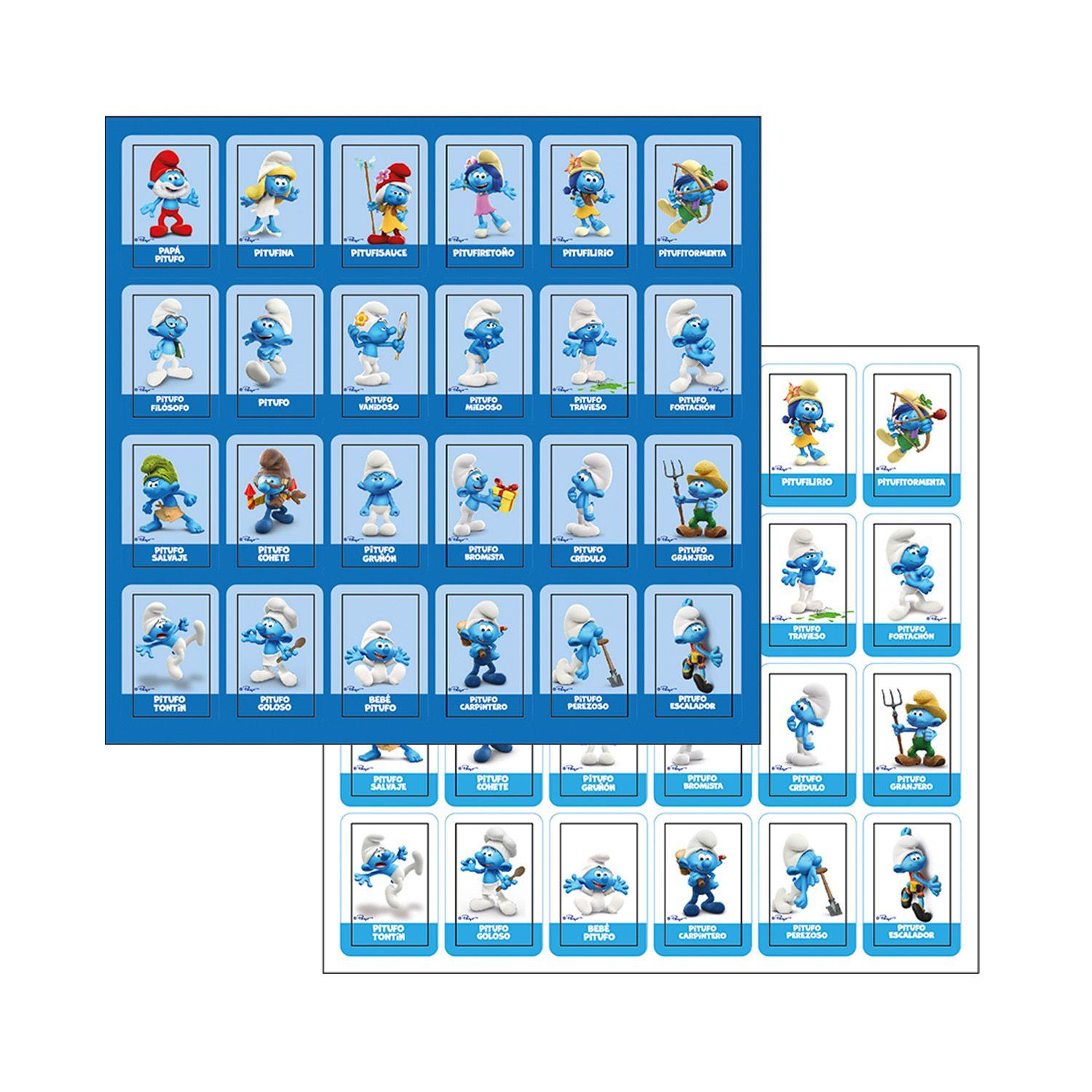 Juego de Mesa Qué Pitufo Es - Los Pitufos-3