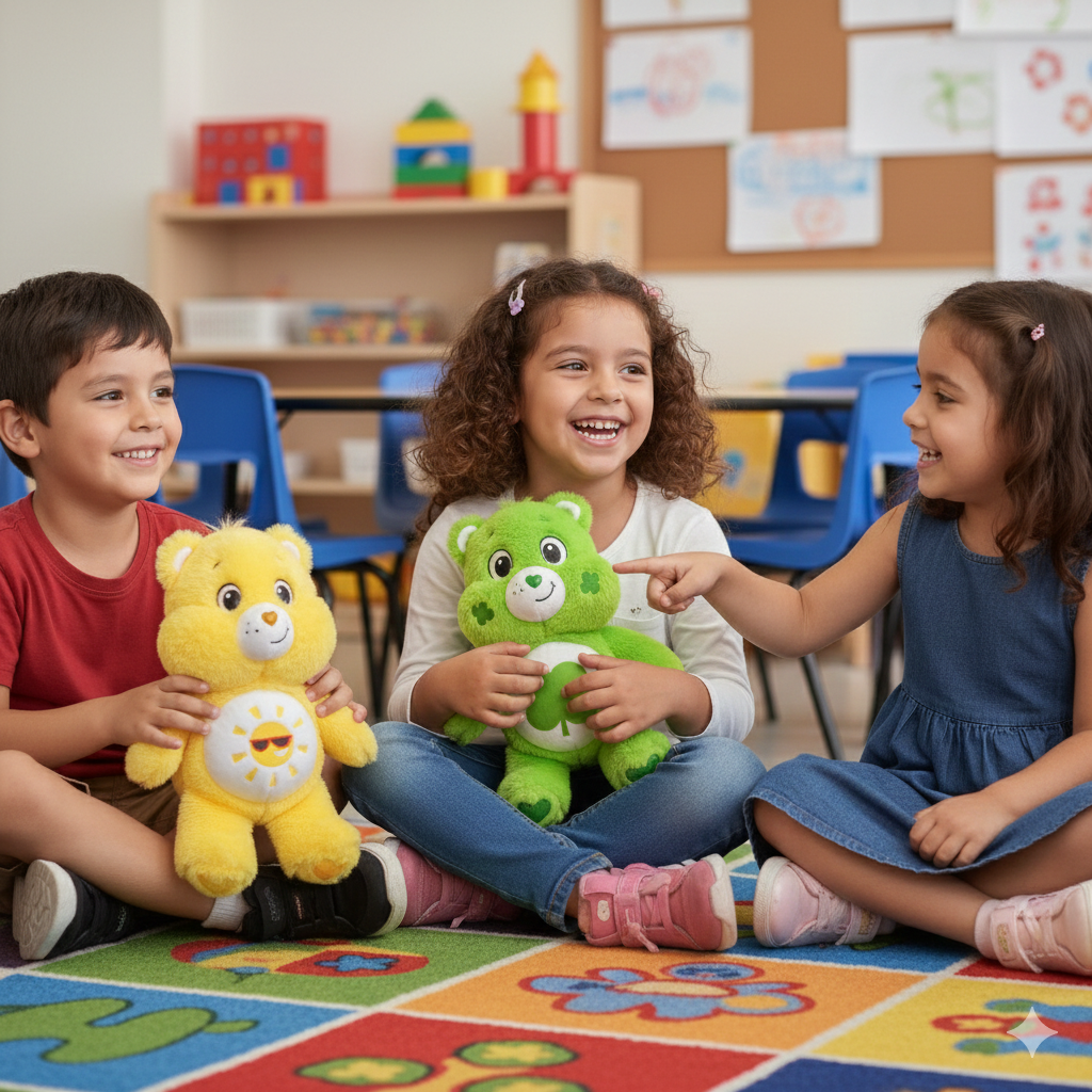 Peluche Divertosito Amarillo 25Cm en Caja - Ositos Cariñositos-7