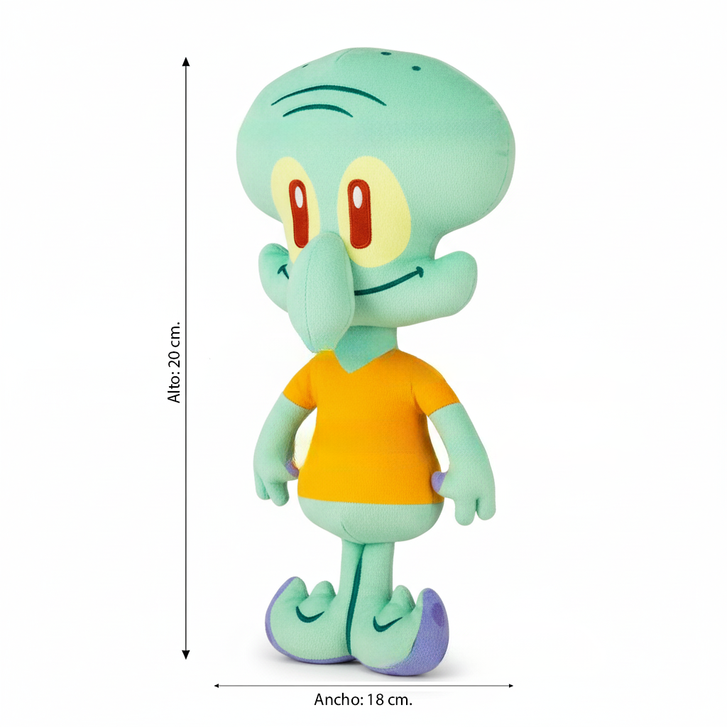 Peluche Calamardo - Bob Esponja-3