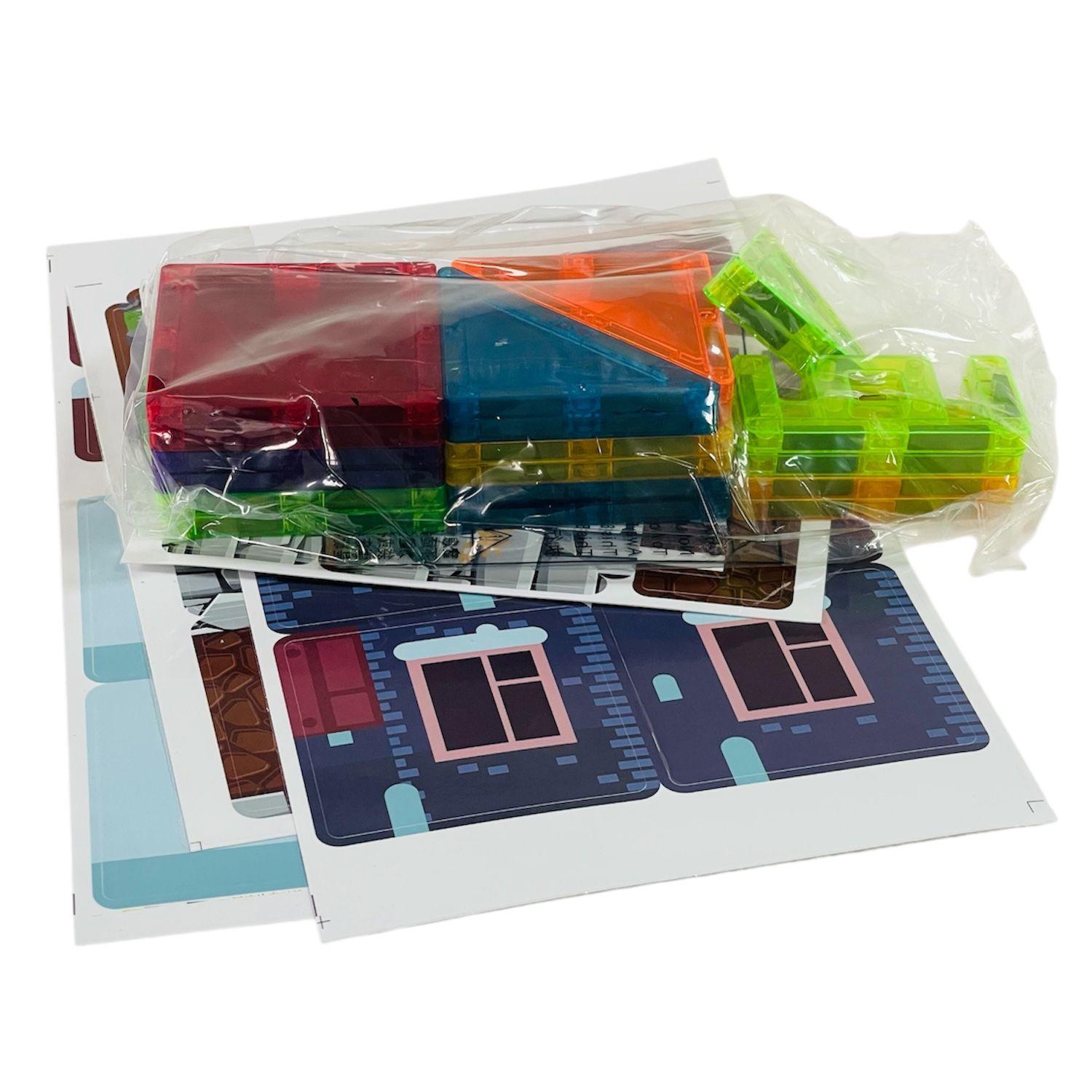 Juego Imantado 20 Piezas + 27 Accesorios - Toyng-3