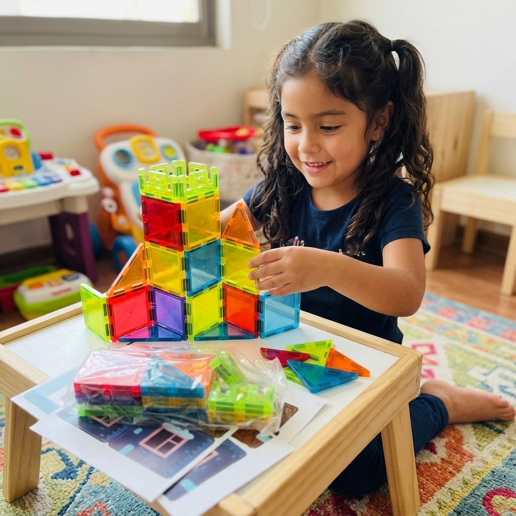 Juego Imantado 20 Piezas + 27 Accesorios - Toyng-5