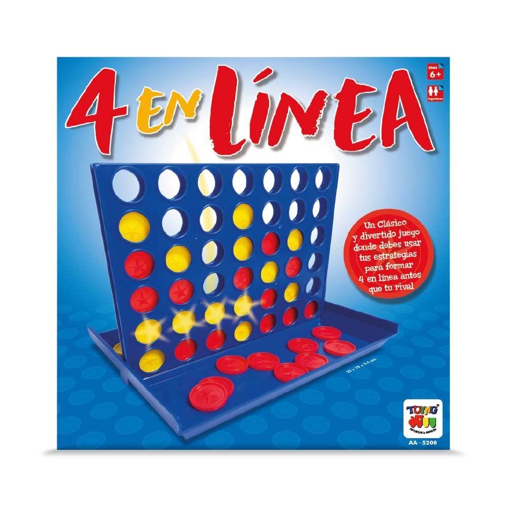 Juego de Mesa Cuatro En Linea - Toyng-3
