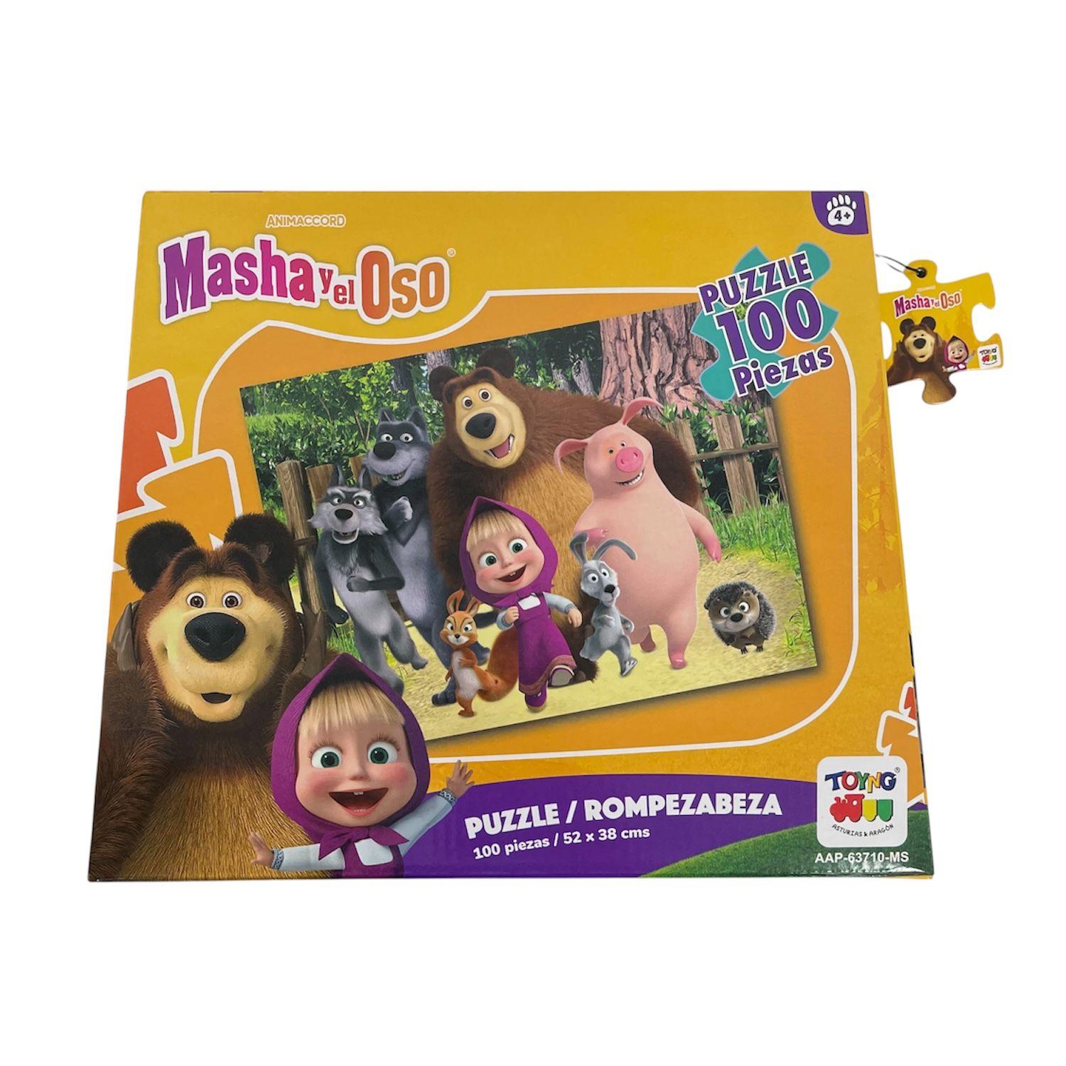 Puzzle 100 Piezas - Masha y El Oso-5
