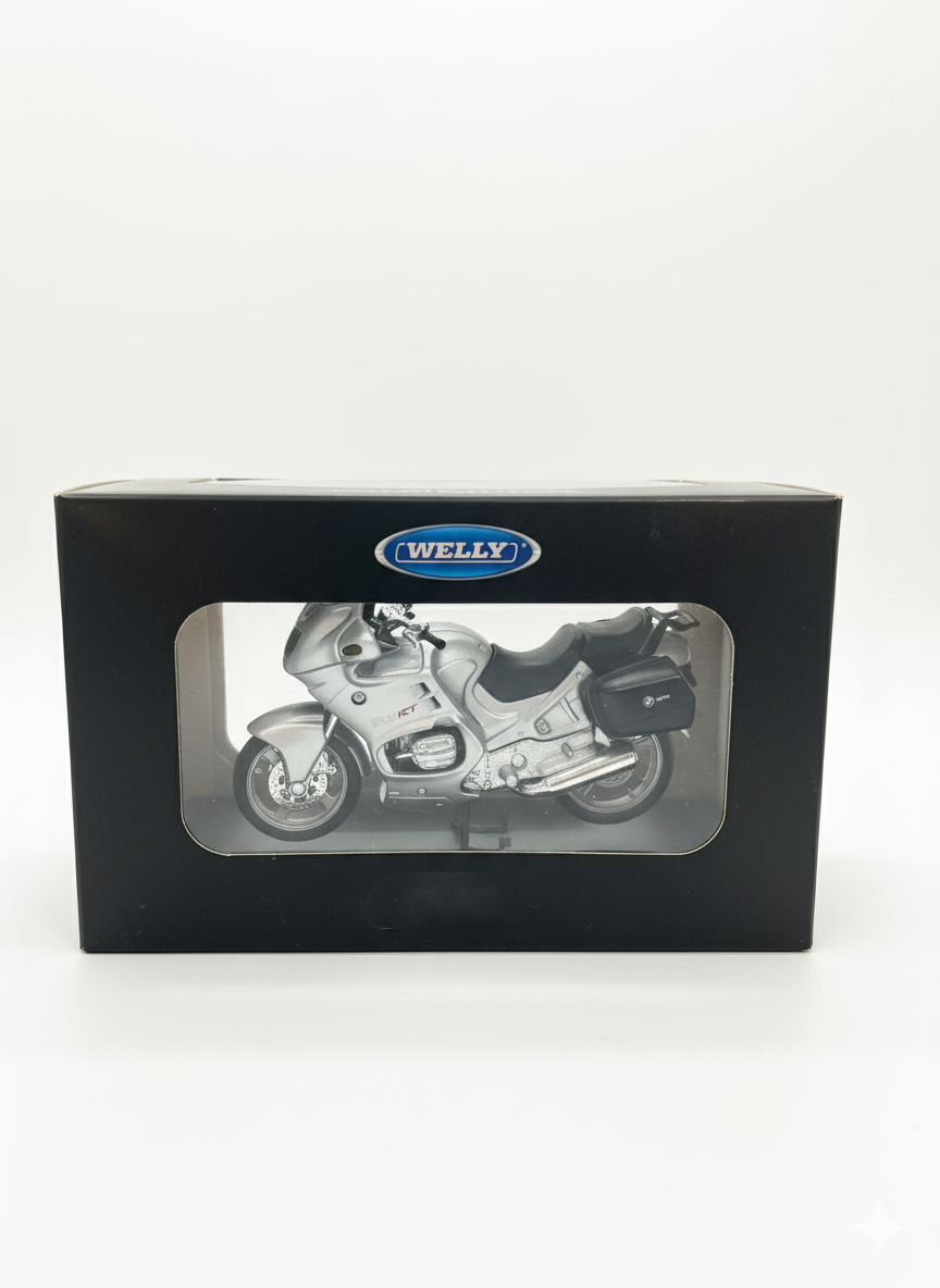 Moto BMW R1100 RT Escala 1:18 - Welly-5