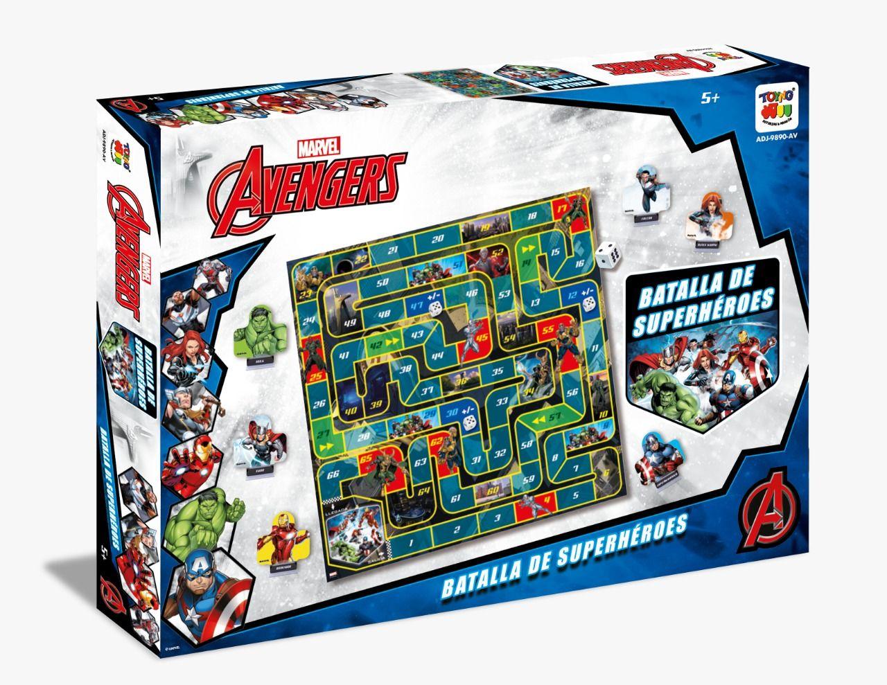 Juego Batalla De Super Heroes - Marvel-0