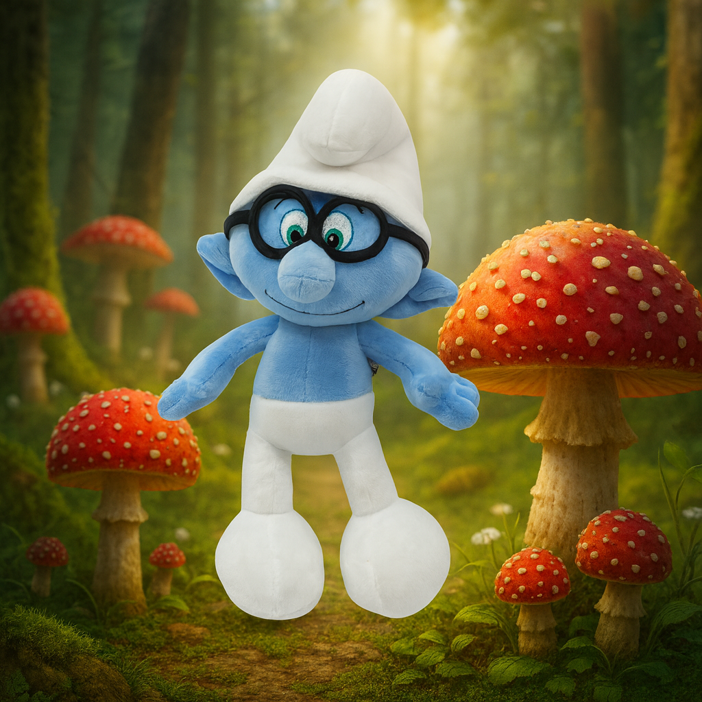 Peluche Pitufo Filósofo - Los Pitufos-5