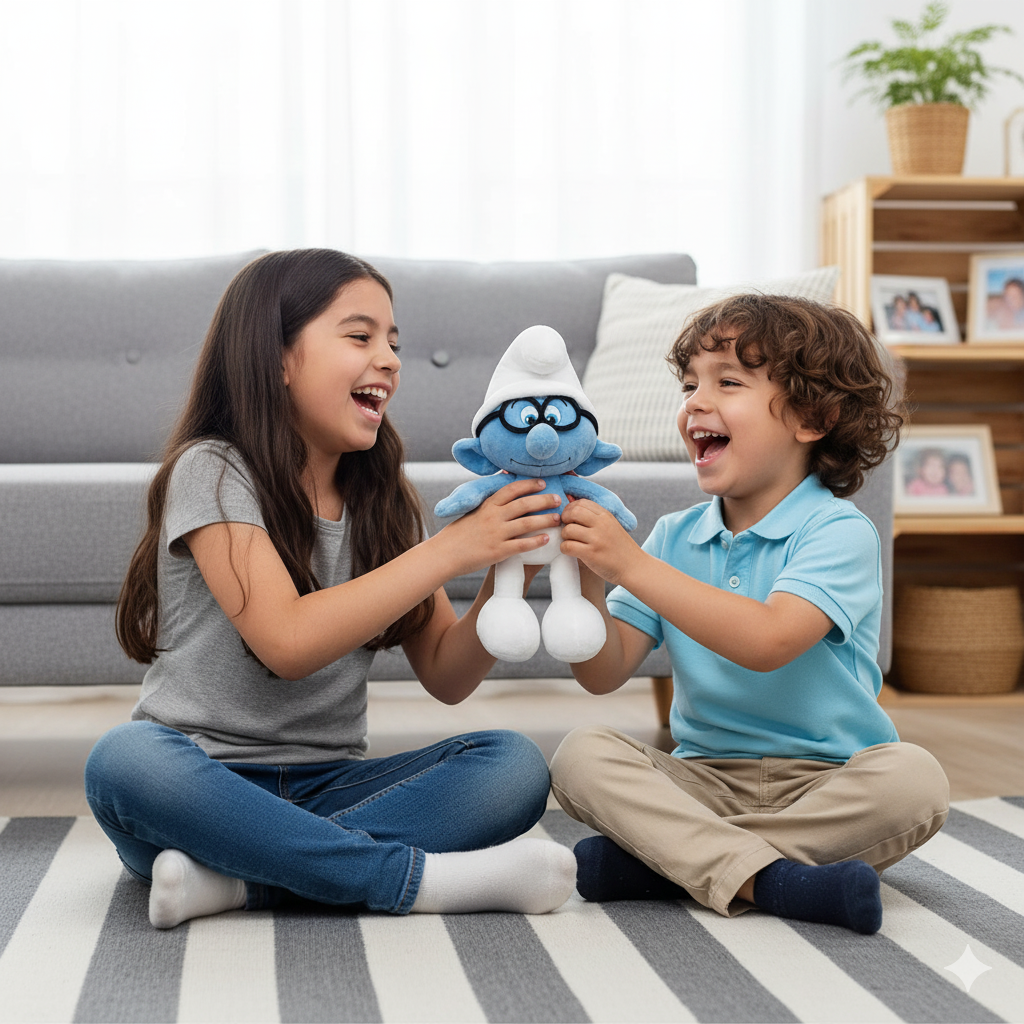 Peluche Pitufo Filósofo - Los Pitufos-6