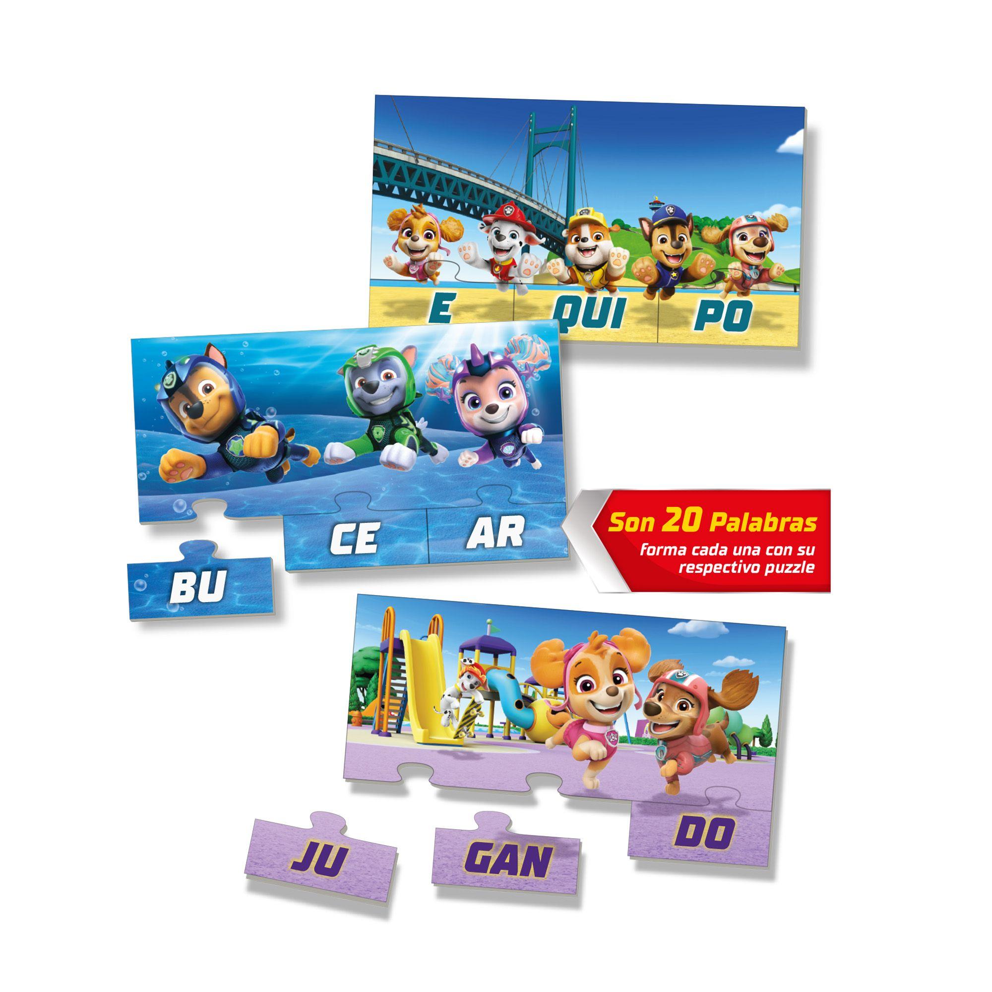 Separando Silabas - Paw Patrol-2