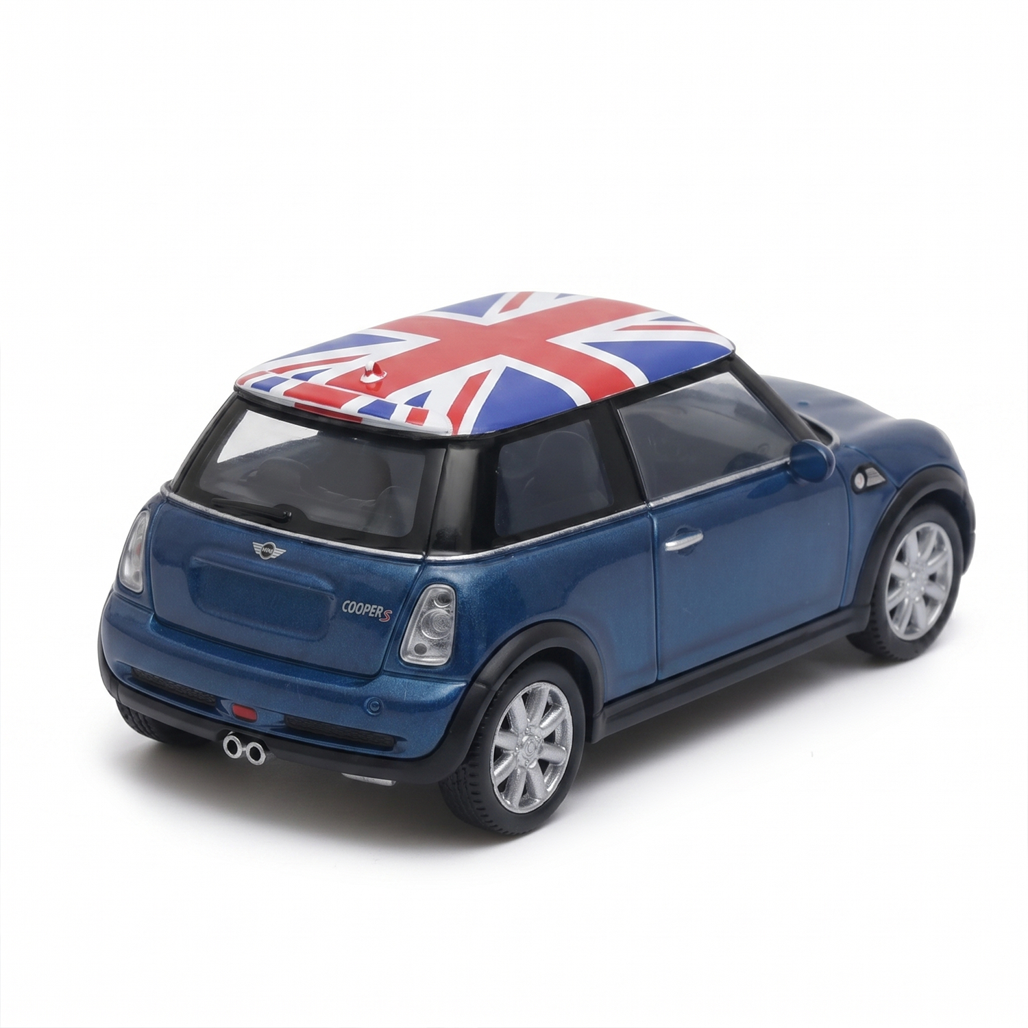 Auto Mini Cooper British Flag S Escala 1:43 - Welly-4