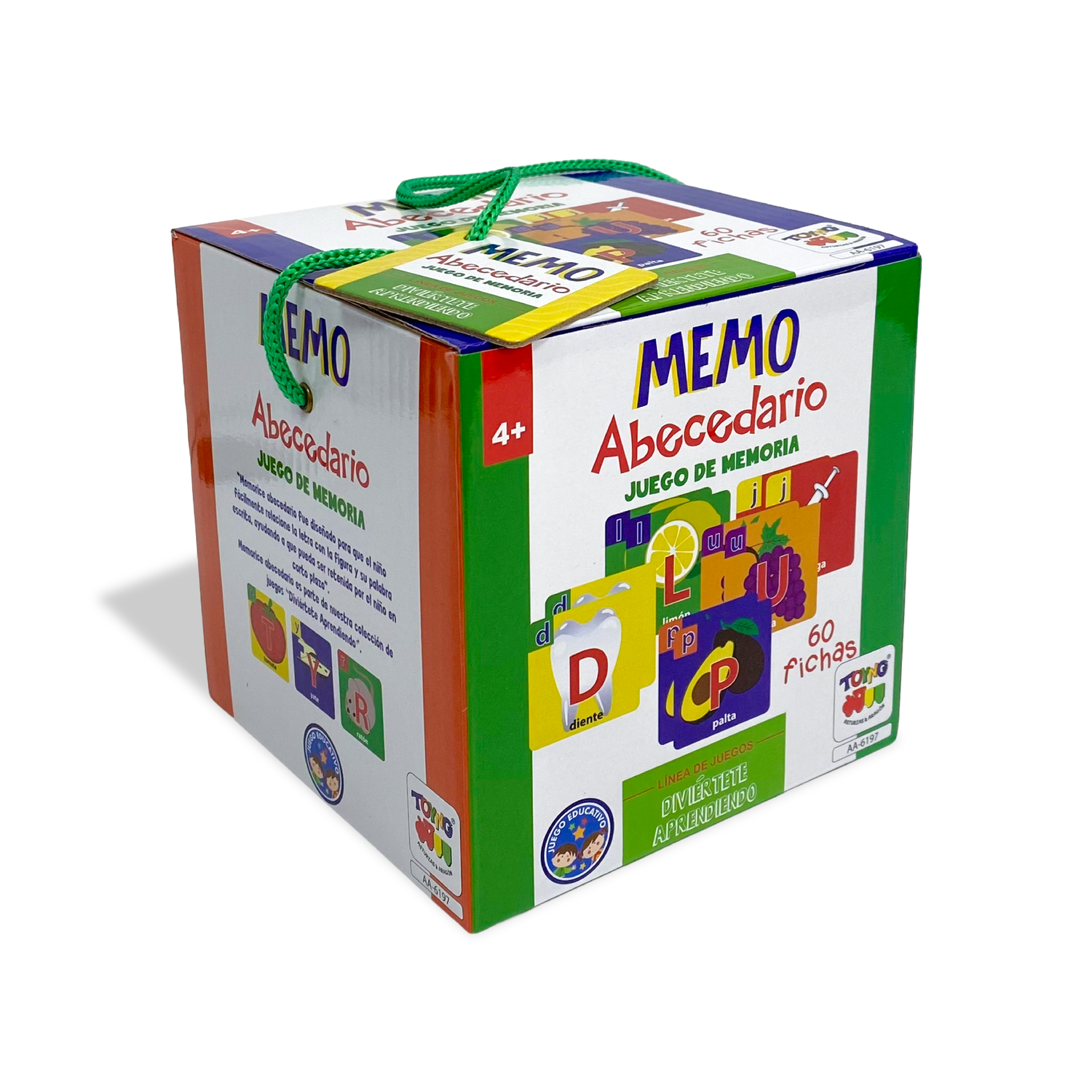 Juego Educativo Memorice Abecedario - Toyng-2