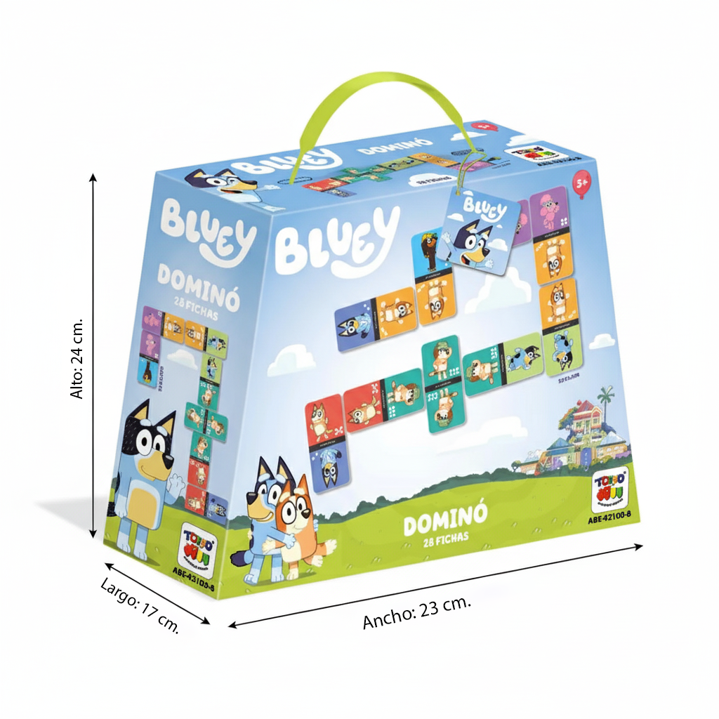 Juego Domino - Bluey-3