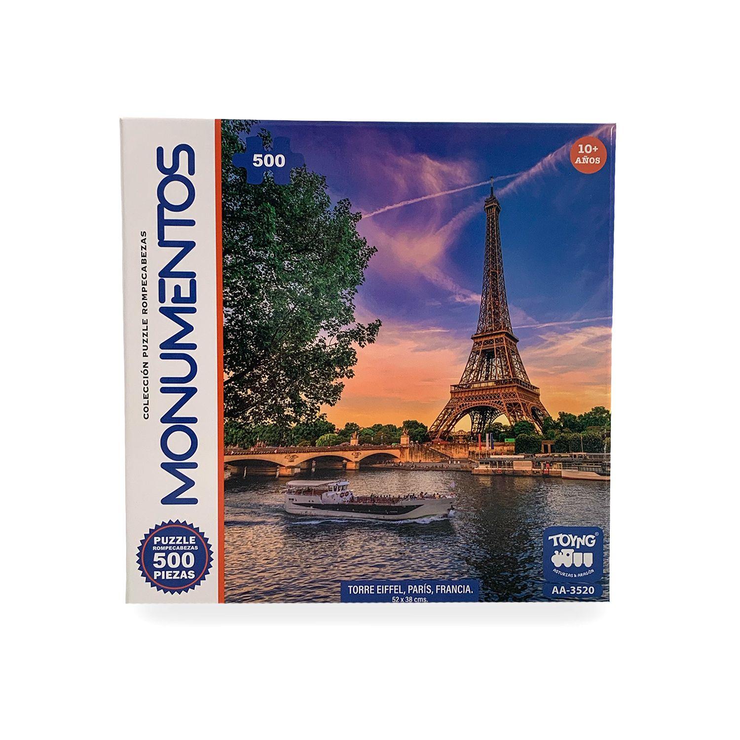 Puzzle Torre Eiffel (500 Piezas) - Toyng-1