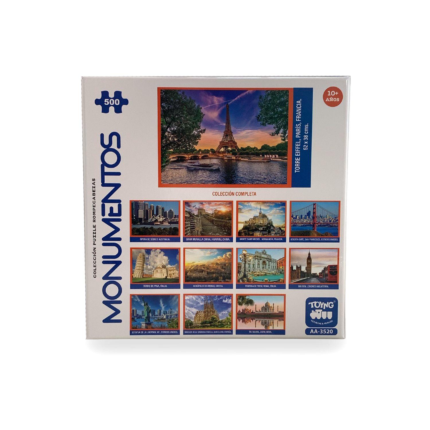 Puzzle Torre Eiffel (500 Piezas) - Toyng-2