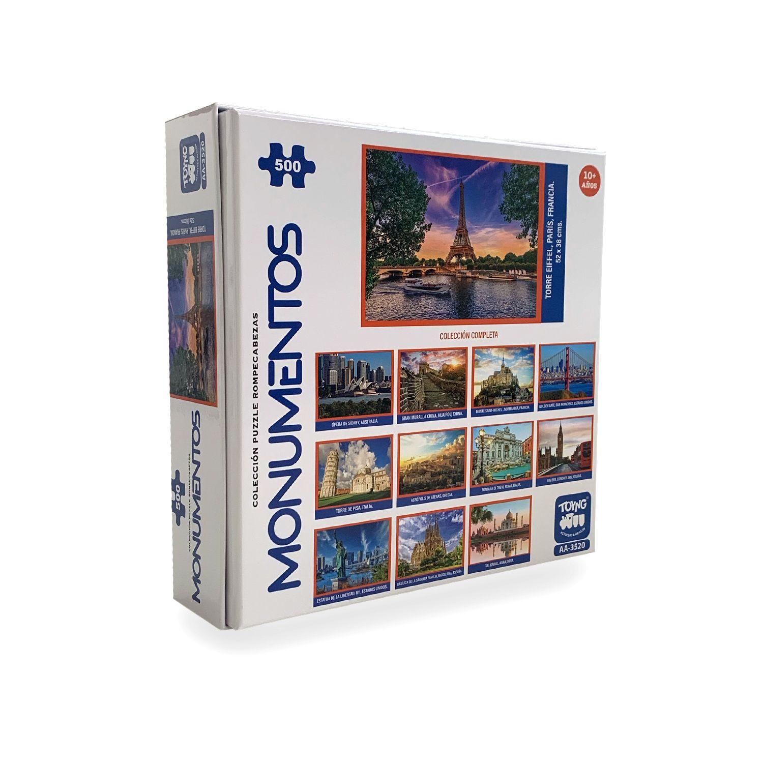 Puzzle Torre Eiffel (500 Piezas) - Toyng-4
