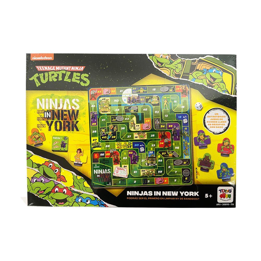 Juego de Mesa Ninjas In New York - Tortugas Ninjas-2