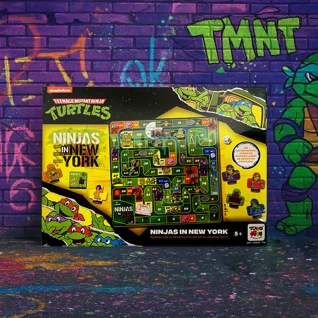 Juego de Mesa Ninjas In New York - Tortugas Ninjas-4