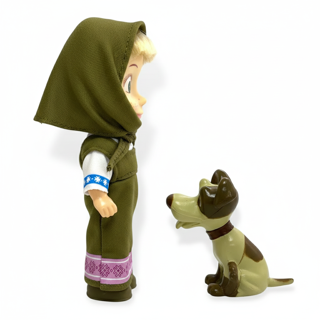 Juguete Masha y sus Amigos El Perro - Masha Y El Oso-3