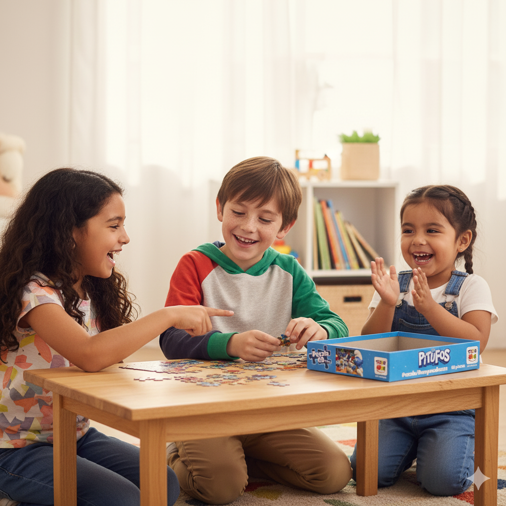 Puzzle 60 Piezas - Los Pitufos-4