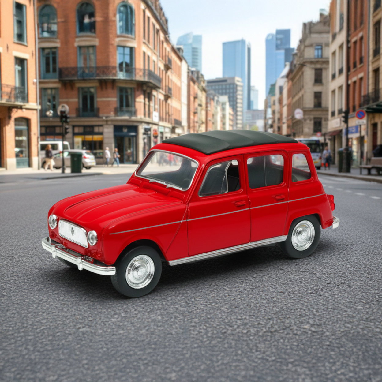 Auto Renault 4 - Welly Escala 1:34:39-3