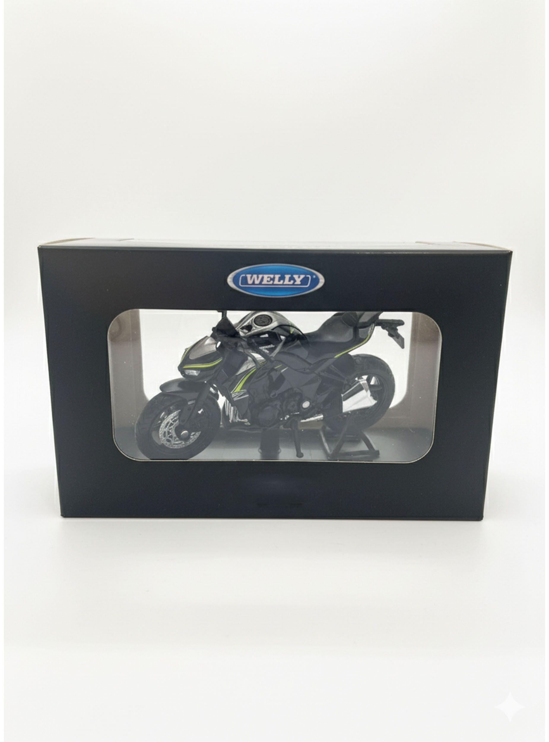 Moto Kawasaki 2017 Z1000 R Escala 1:18 - Welly-3