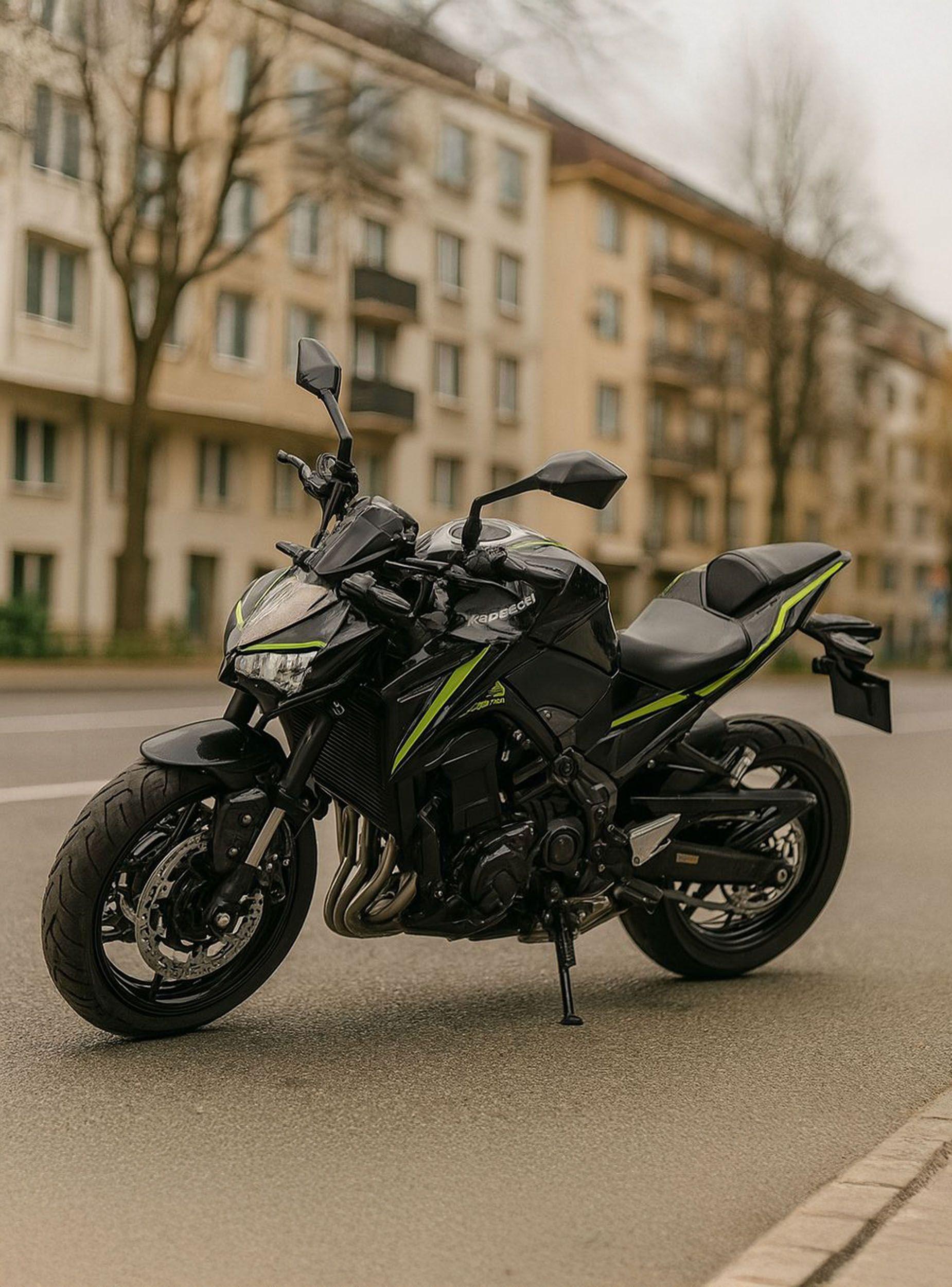 Moto Kawasaki 2017 Z1000 R Escala 1:18 - Welly-4