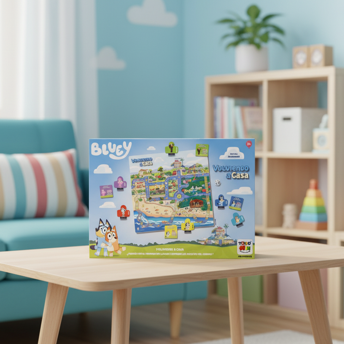 Juego de Mesa Volviendo A Casa - Bluey-2