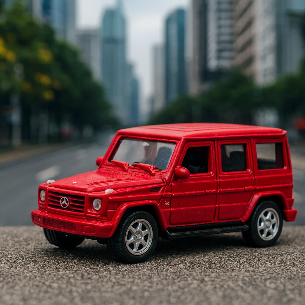 Auto Mercedes-Benz G-Class - Welly Escala 1:60-2