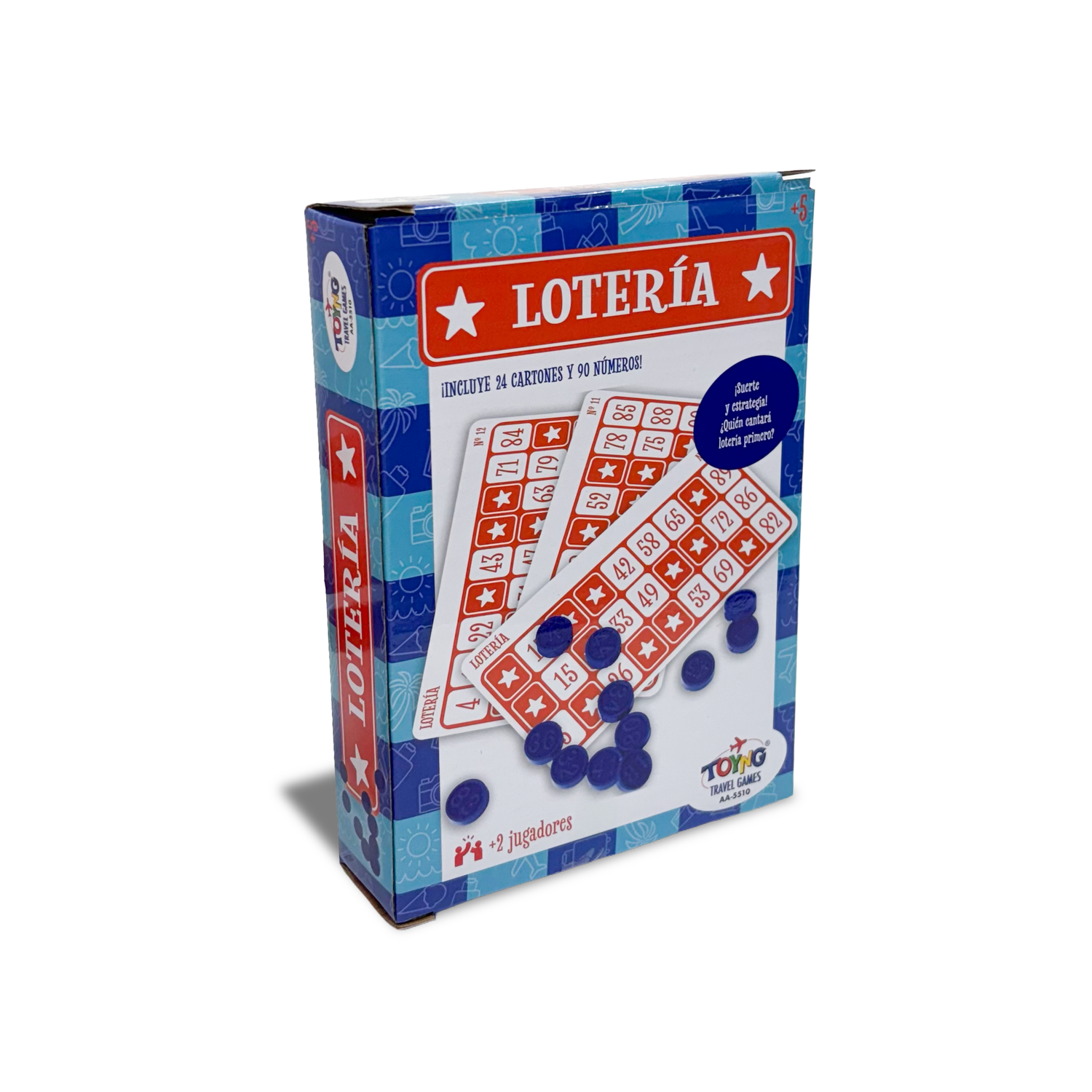Juego de Mesa Travel Game Lotería (24 Cartones) – Toyng-2