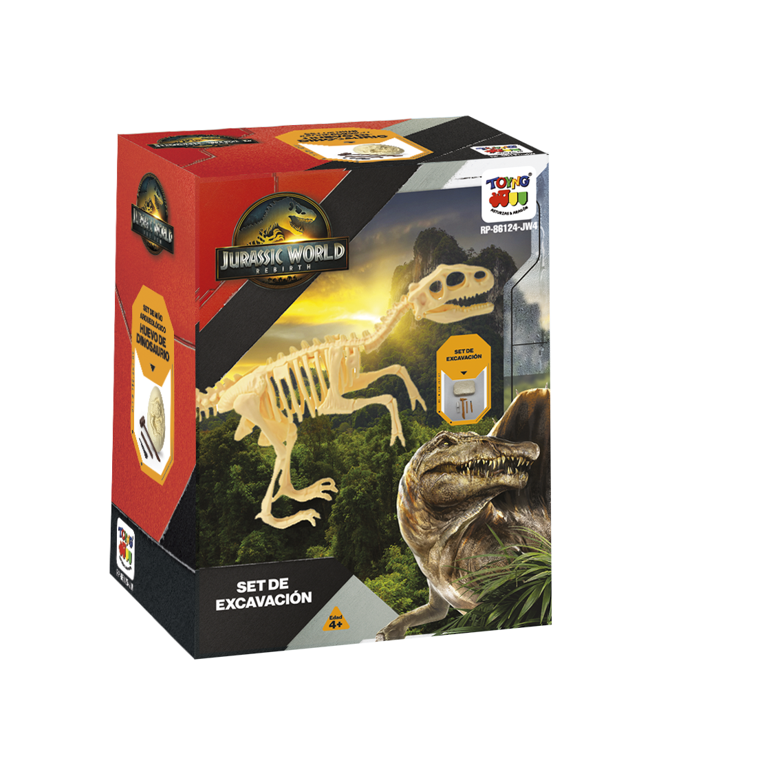 Set De Excavación | Jurassic World Movie x Toyng-2